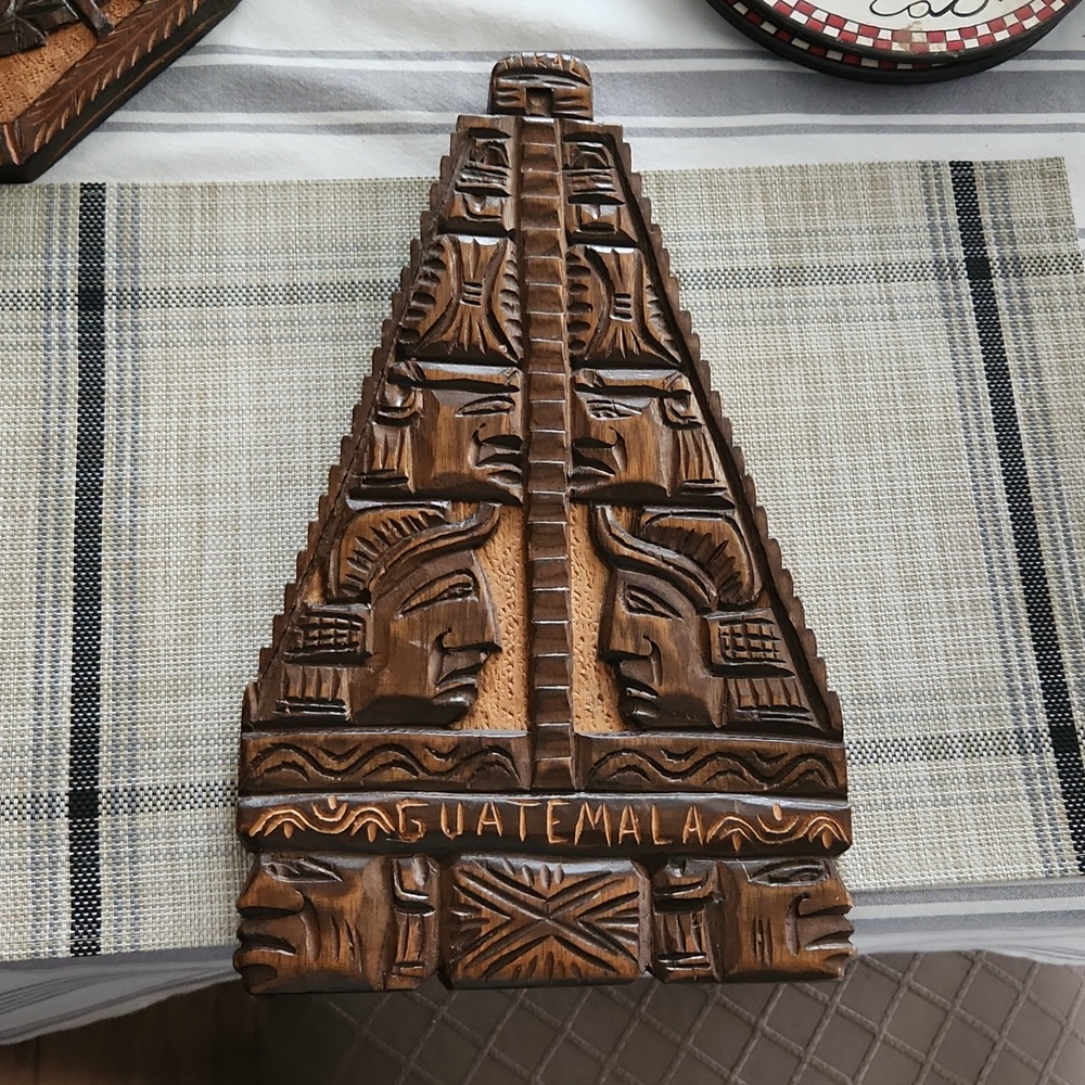 Handcrafted Wooden Plaque with Stain Finish